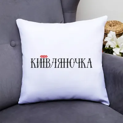 Подушка декоративна з принтом 