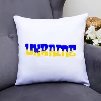 Подушка декоративна з принтом 