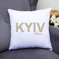 Декоративна подушка з принтом 