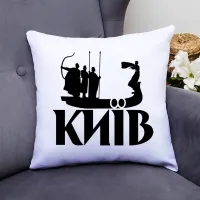 Подушка декоративна із принтом 