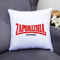 Подушка декоративна із принтом 