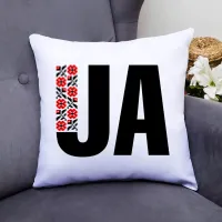 Декоративна подушка з принтом 