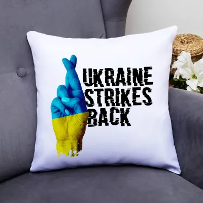 Декоративна подушка з патріотичним принтом Декоративна подушка з патріотичним принтом
