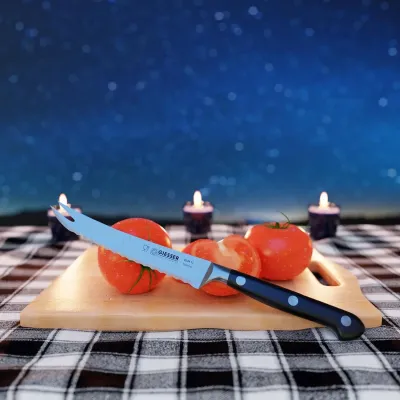 Нож для сыра и томатов 130 мм Giesser Chef's Classic (8244 13) Нож для сыра и томатов 130 мм Giesser Chef's Classic (8244 13)