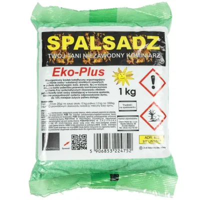 Порошок катализатор Spalsadz Eko Plus для чистки дымоходов 1кг (112245) Порошок катализатор Spalsadz Eko Plus для чистки дымоходов 1кг (112245)