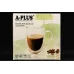 Стеклянный стакан для чая и кофе с двойными стенками и двойным дном A-PLUS 7005 Capuchino 310 мл Стеклянный стакан для чая и кофе с двойными стенками и двойным дном A-PLUS 7005 Capuchino 310 мл