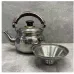 Чайник кухонний зі свистком та заварником A-PLUS WK-9028 1,8 л Steel