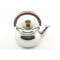 Чайник кухонний зі свистком та заварником A-PLUS WK-9028 1,8 л Steel