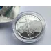 Монета Collection 10 гривень Антонівський міст 23,5 мм Сріблястий (hub_oribdb)