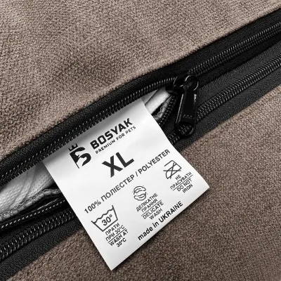 Лежак EGO Bosyak XL 110х85х25 см Коричневий
