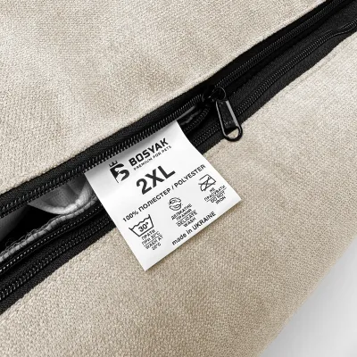 Лежак EGO Bosyak 2XL 120х100х25 см Бежевый