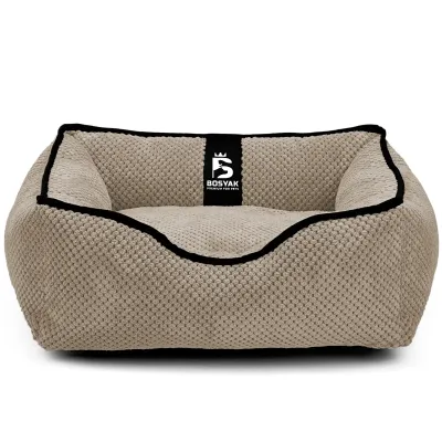 Лежак для собак и котов EGO Bosyak Soft XS 50х45х20 см Бежевый