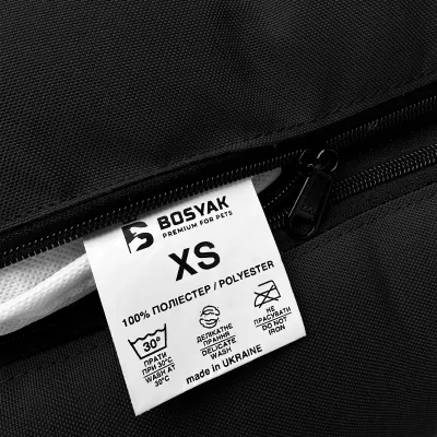 Лежак для собак и котов EGO Bosyak Waterproof XS 50х45х20 см Черный