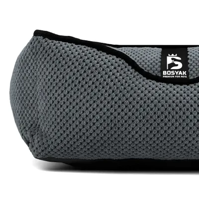 Лежак для собак и котов EGO Bosyak Soft XS 50х45х20 см Серый Лежак для собак и котов EGO Bosyak Soft XS 50х45х20 см Серый