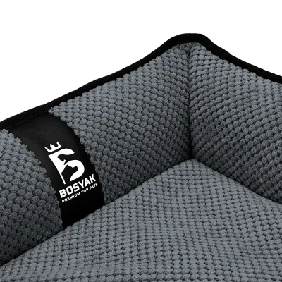 Лежак для собак и котов EGO Bosyak Soft XS 50х45х20 см Серый Лежак для собак и котов EGO Bosyak Soft XS 50х45х20 см Серый