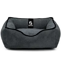 Лежак для собак та котів EGO Bosyak Soft XS 50х45х20 см Сірий