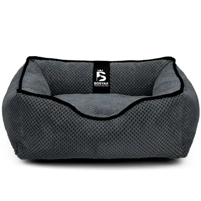 Лежак для собак и котов EGO Bosyak Soft XS 50х45х20 см Серый
