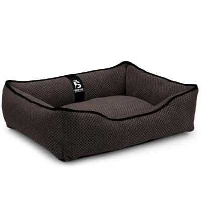 Лежак для собак та котів EGO Bosyak Soft S 65х55х20 см Коричневий