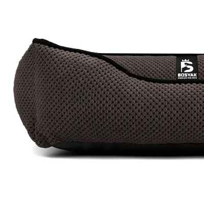 Лежак для собак та котів EGO Bosyak Soft S 65х55х20 см Коричневий