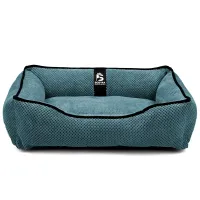 Лежак для собак и котов EGO Bosyak Soft S 65х55х20 см Синий