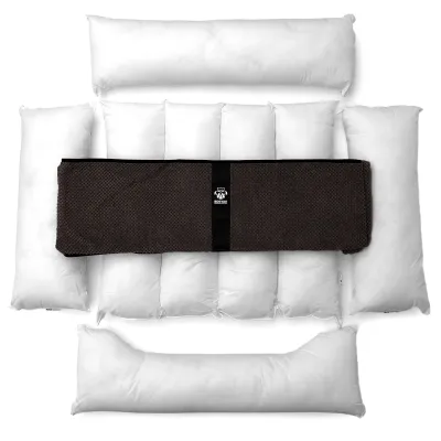 Лежак EGO Bosyak Soft L 95х80х25 см Коричневый