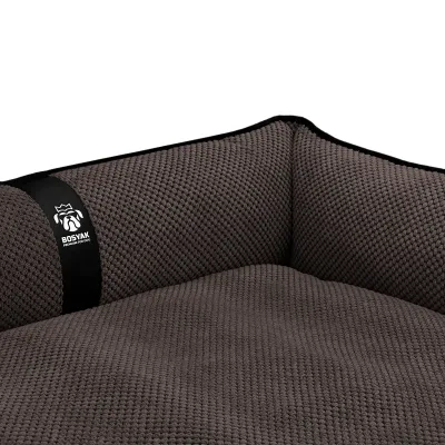 Лежак EGO Bosyak Soft L 95х80х25 см Коричневый