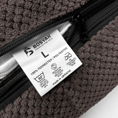Лежак EGO Bosyak Soft L 95х80х25 см Коричневый