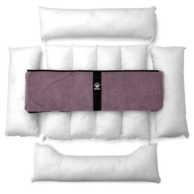 Лежак EGO Bosyak Soft L 95х80х25 см Розовый Лежак EGO Bosyak Soft L 95х80х25 см Розовый