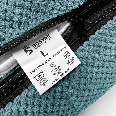 Лежак EGO Bosyak Soft L 95х80х25 см Синій