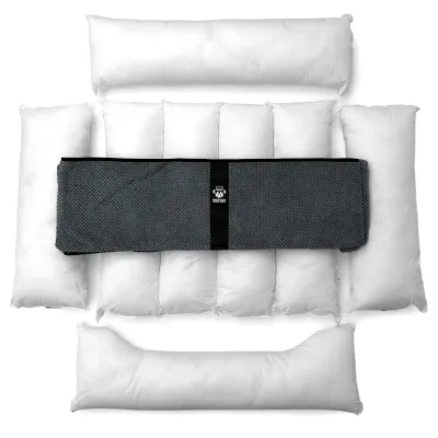 Лежак EGO Bosyak Soft L 95х80х25 см Сірий Лежак EGO Bosyak Soft L 95х80х25 см Сірий