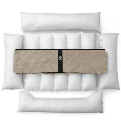 Лежак EGO Bosyak Soft XL 110х85х25 см Бежевий Лежак EGO Bosyak Soft XL 110х85х25 см Бежевий