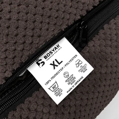 Лежак EGO Bosyak XL 110х85х25 см Коричневий