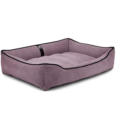 Лежак EGO Bosyak XL 110х85х25 см Рожевий