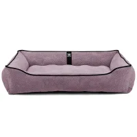 Лежак EGO Bosyak XL 110х85х25 см Рожевий