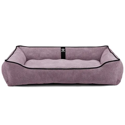 Лежак EGO Bosyak XL 110х85х25 см Рожевий