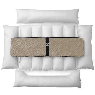 Лежак EGO Bosyak Soft 2XL 120х100х25 см Бежевий