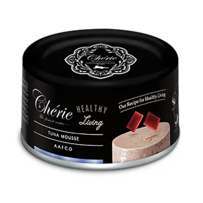 Корм влажный Cherie Healthy Living Tuna Pettric Мусс из тунца для котов 80 г