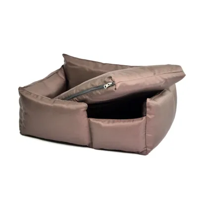 Лежак 304040 Zoobaza коричневий 50х65х23 см Лежак 304040 Zoobaza коричневий 50х65х23 см
