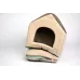 Хатка 304052 Zoobaza бежевий коричневий 34х39х38 см