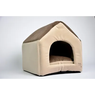 Хатка 304052 Zoobaza бежевий коричневий 38х48х43 см