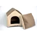 Хатка 304052 Zoobaza бежевий коричневий 38х48х43 см