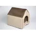 Хатка 304052 Zoobaza бежевий коричневий 26х27х27 см