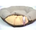 Лежак матрац 304073 Zoobaza коричневий бежевий 50 см