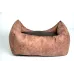 Лежак прямокутний 304080 Zoobaza коричневий 50х65х23 см