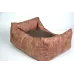 Лежак прямокутний 304080 Zoobaza коричневий 70х100х25 см