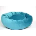 Лежак круглий 304084 Zoobaza бірюзовий 60х15 см