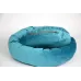 Лежак круглий 304084 Zoobaza бірюзовий 43х13 см