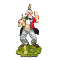 Настольная фигурка пьяный Клоун 15см AL226583 Veronese