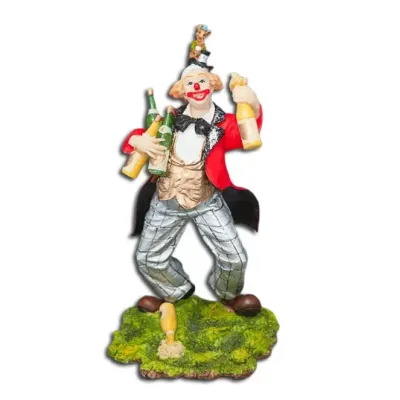 Настольная фигурка пьяный Клоун 15см AL226583 Veronese