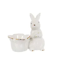 Подставка под яицо Rabbit фарфор 10см AL226734 Lefard